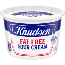 Knudsen Fat Free Sour Cream, 16 oz Tub