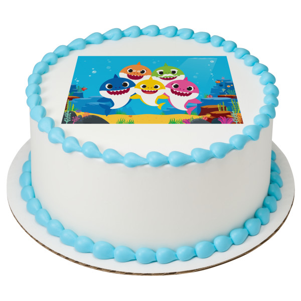 Baby Shark Jawsome! PhotoCake® Edible Image®