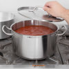 10-quart Optio™ sauce pot with low-domed cover