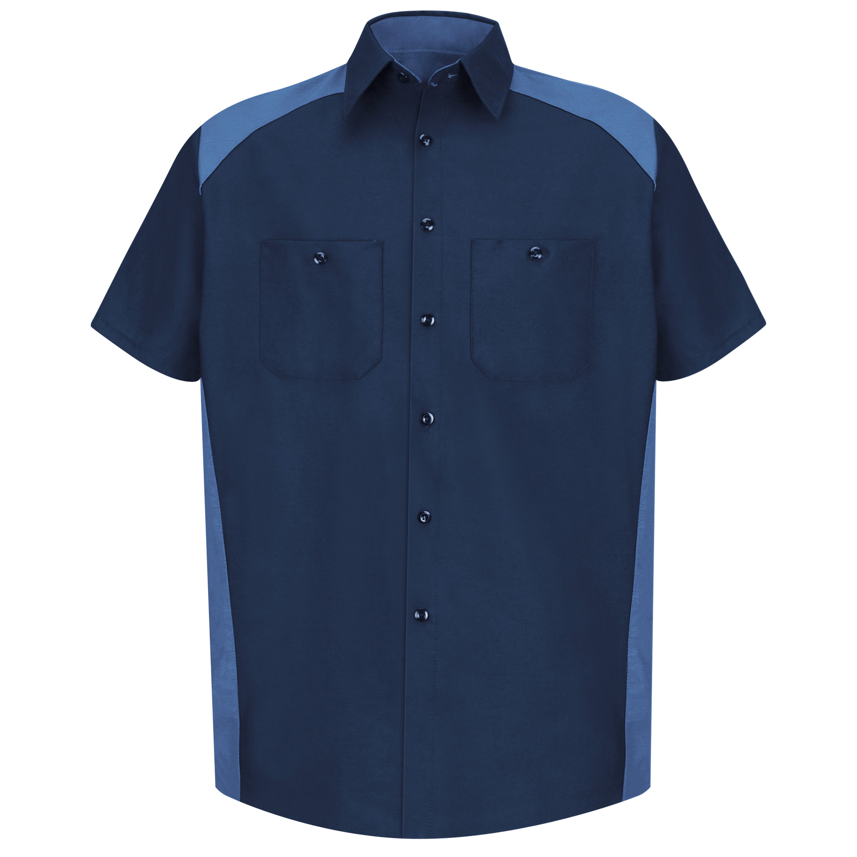 Red Kap Men's Short Sleeve Motorsports Shirt - Picture 9 of 16