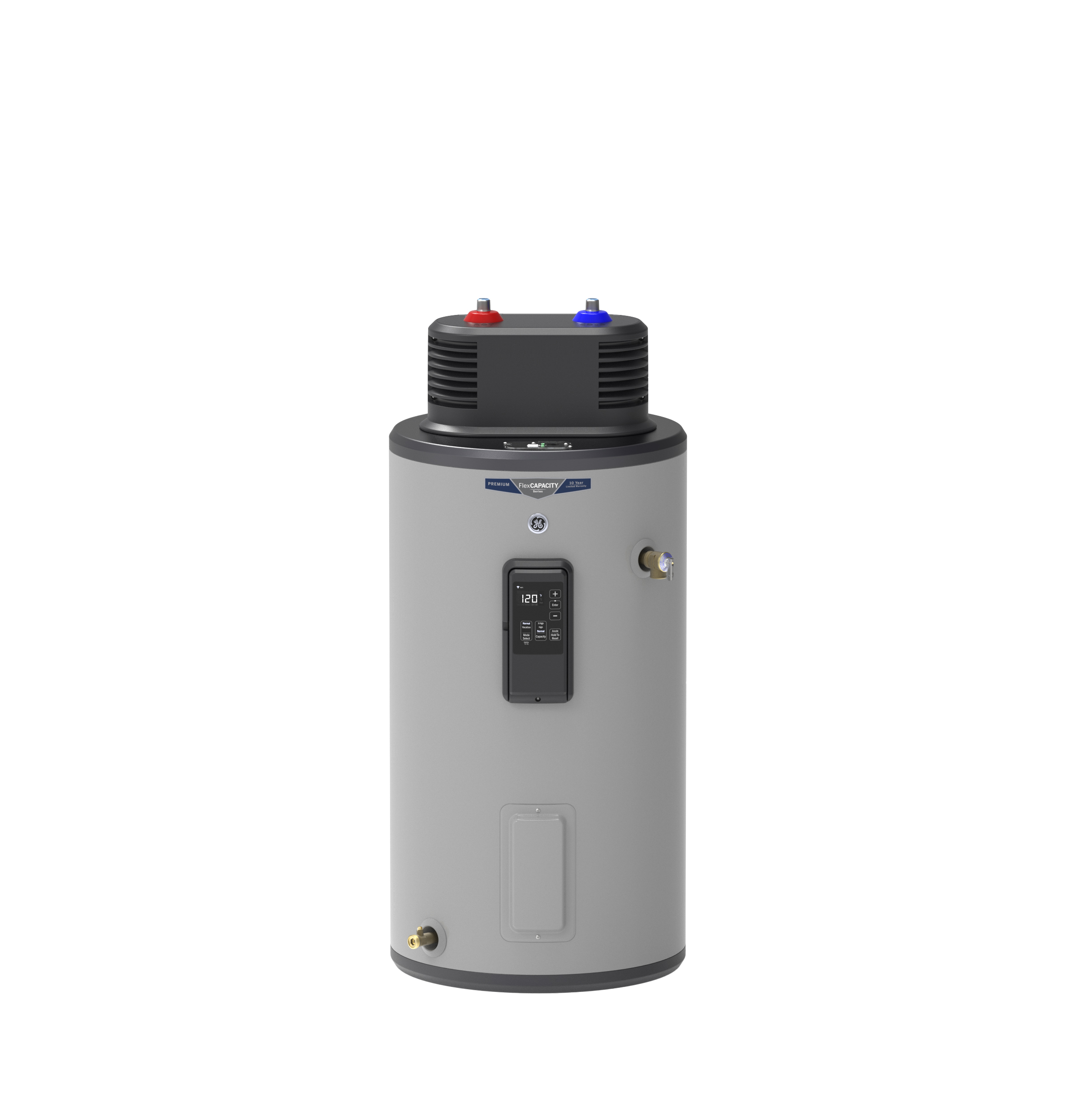 GE® Smart 30 Gallon Electric Water Heater with Flexible Capacity
