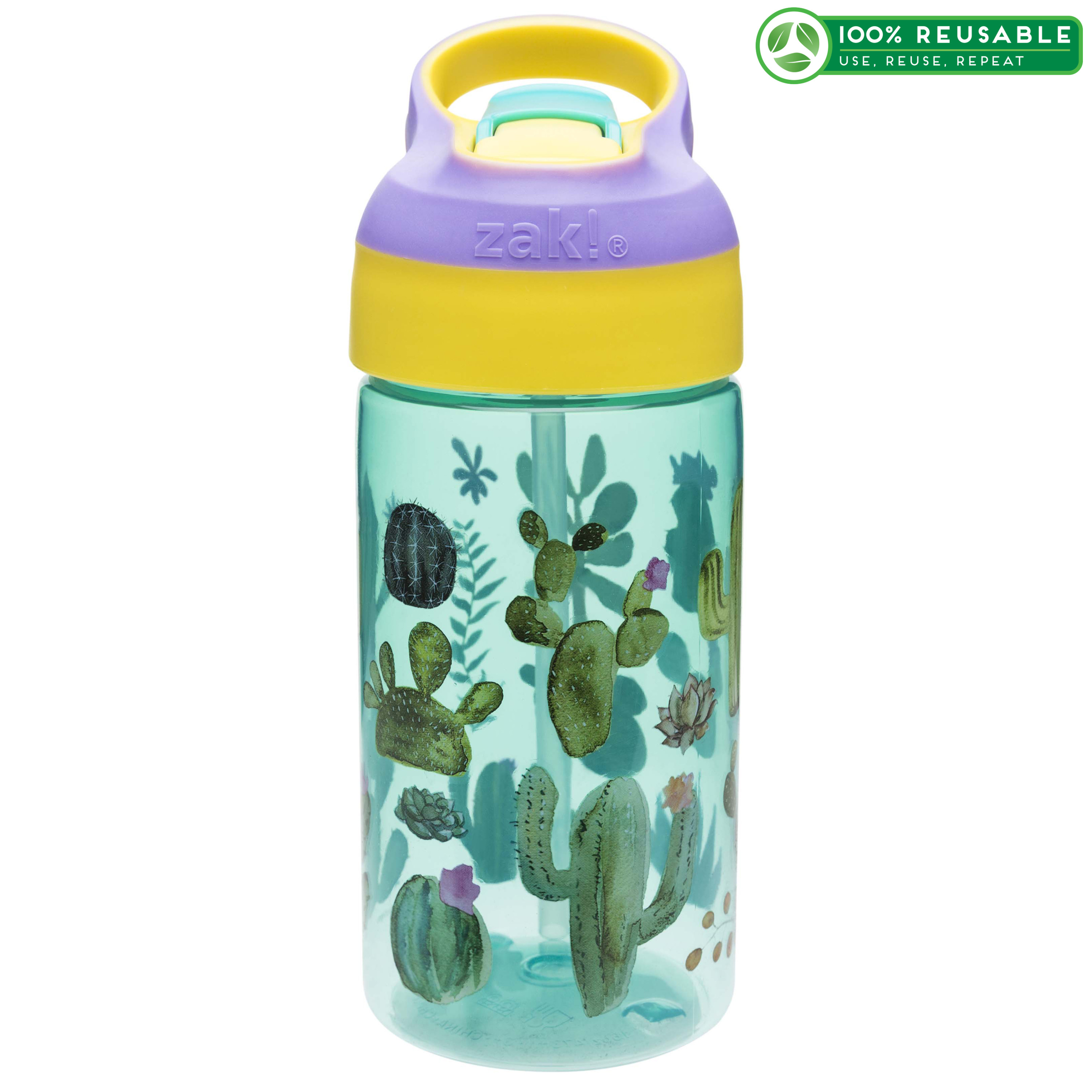 Riverside 16 ounce Water Bottle, Cactus slideshow image 1 Riverside 16 ounce Water Bottle, Cactus slideshow image 1