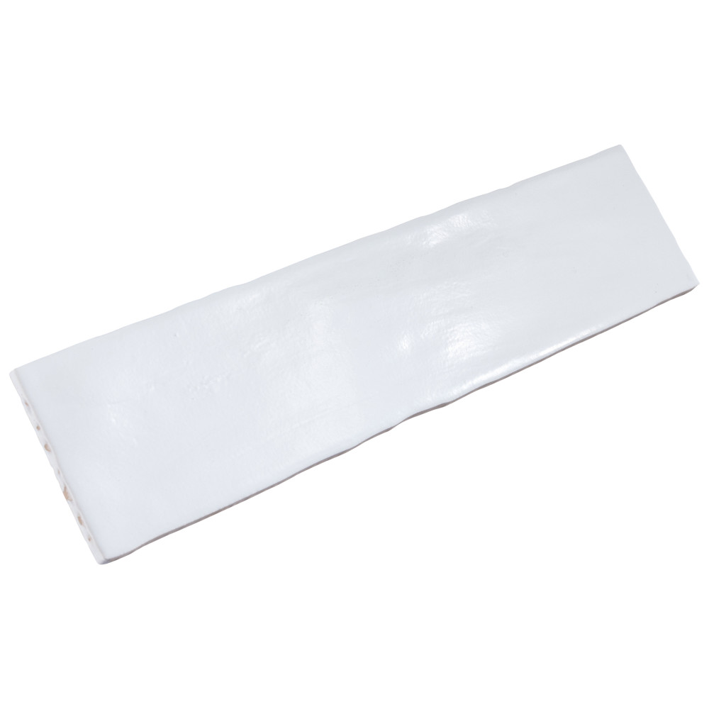 Castillo Matte White 3 in. x 12 in. Ceramic Wall Tile