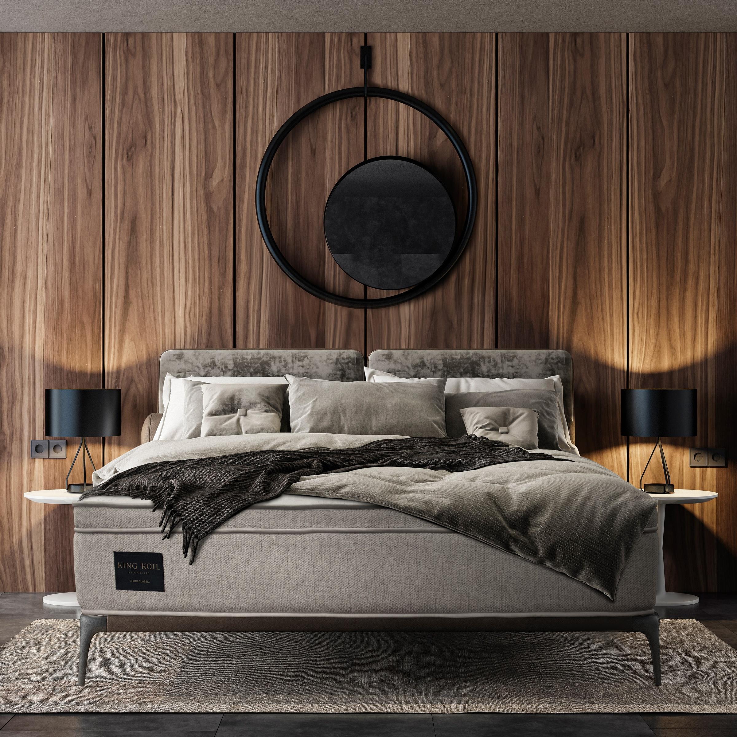 Lifestyle image of the  King Koil Chiro Classic Mattress, Medium from Forty Winks