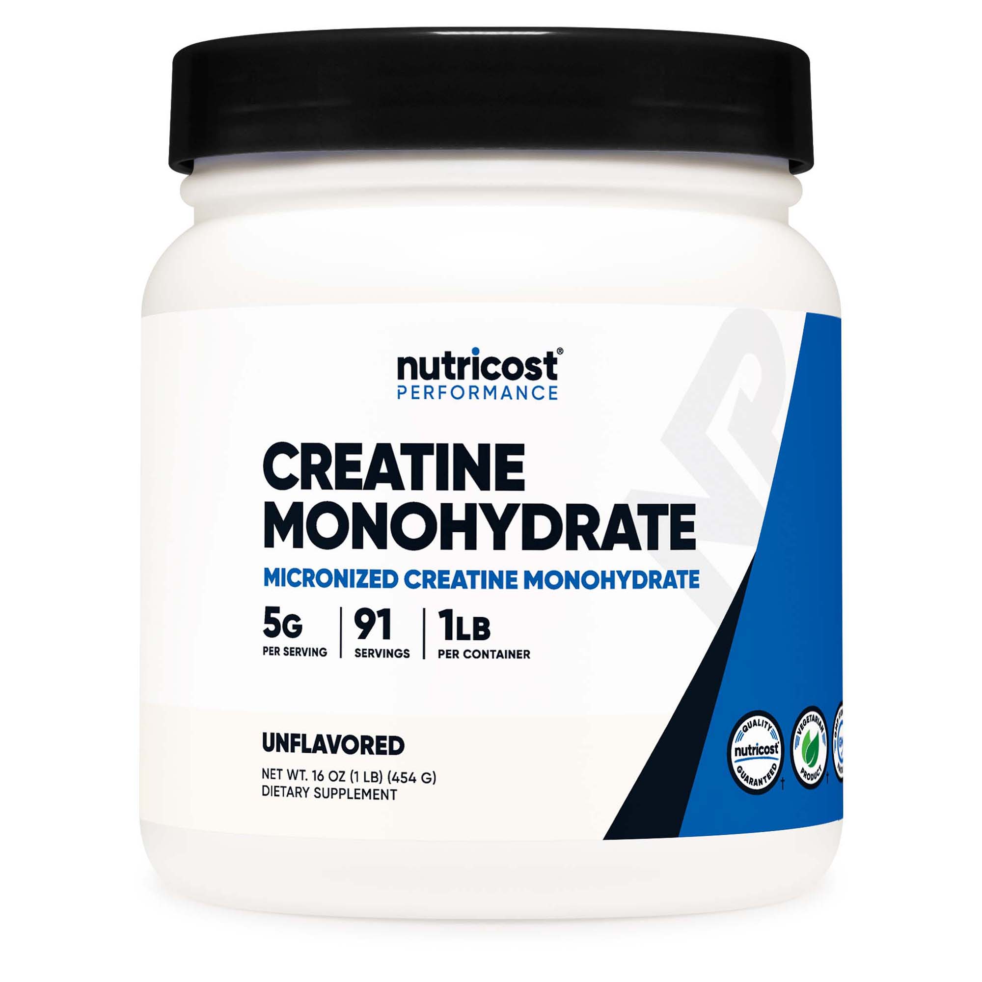 Nutricost VITAMIN, PDR CREATINE MONOHYDRATE 1LB (12BT/CS)