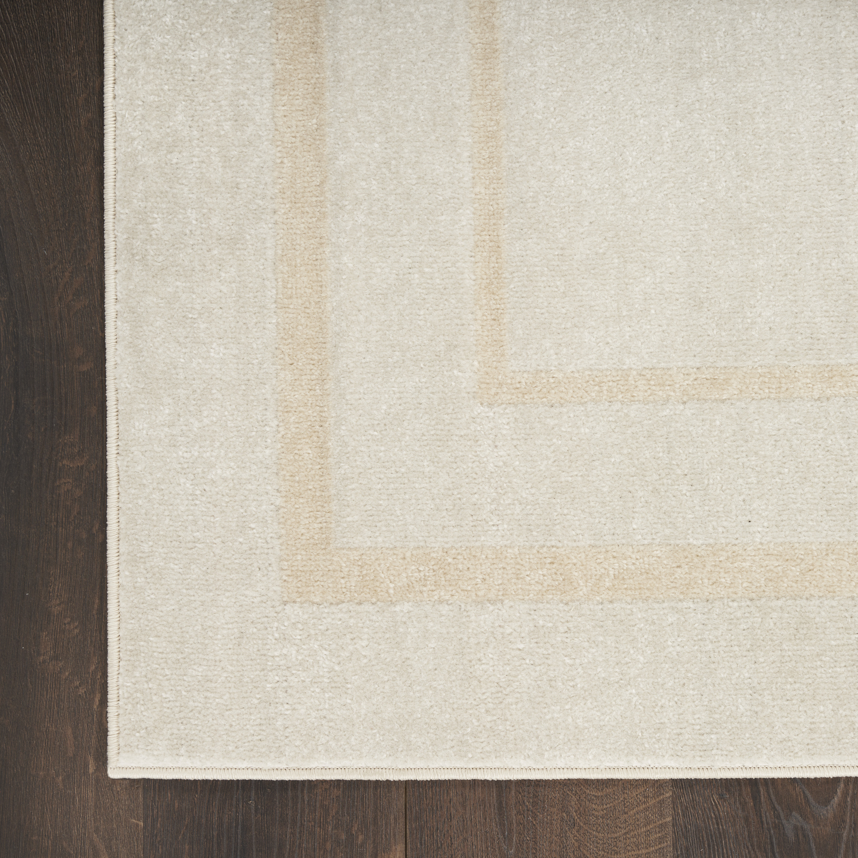 Nourison Nourison Essentials 3' x 5' Ivory Gold Contemporary Rug