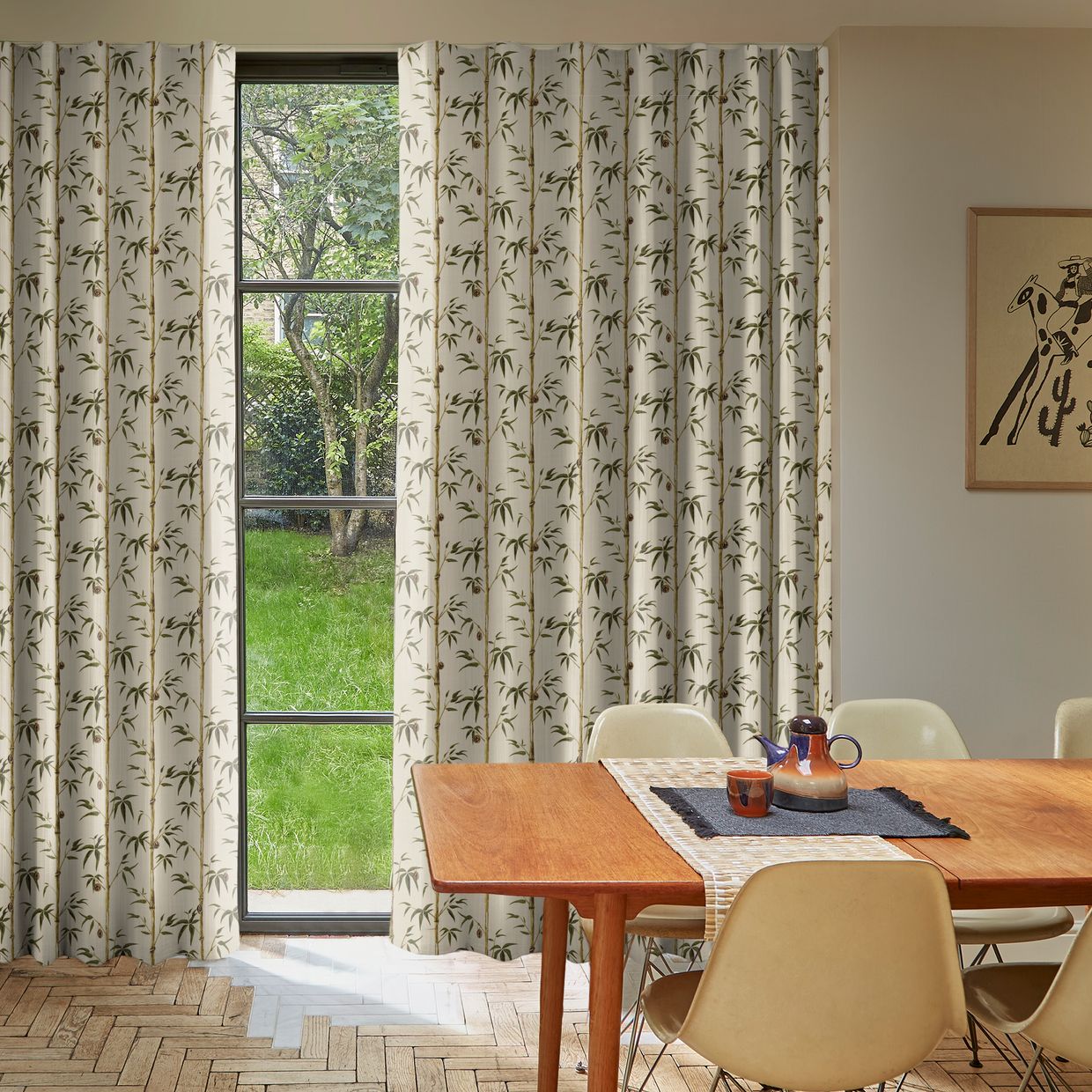 Money Tree Bamboo Curtain