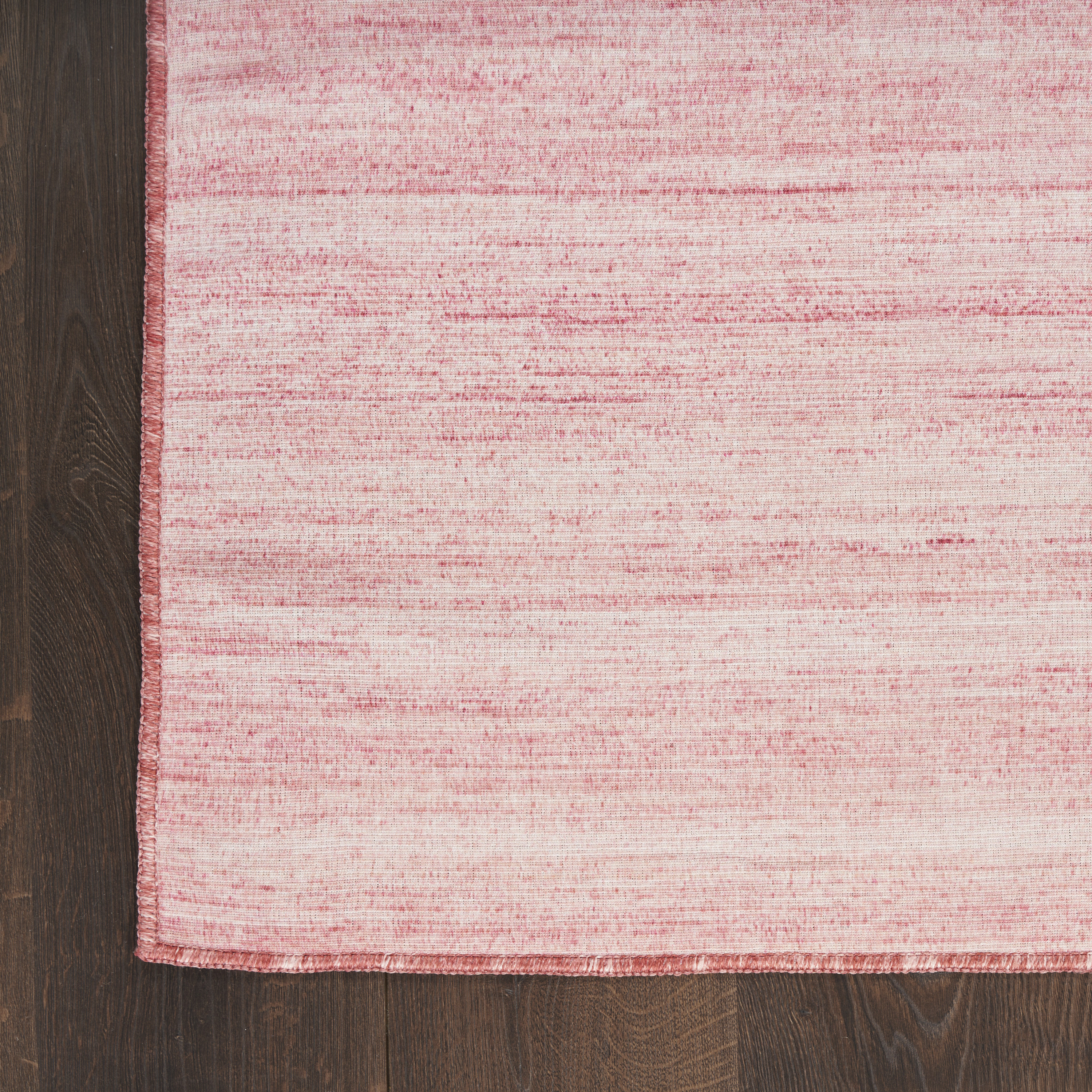 Nourison Washable Essentials 9'2" x 12' Pink Modern Indoor Rug
