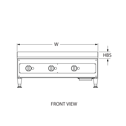 Engineering front view