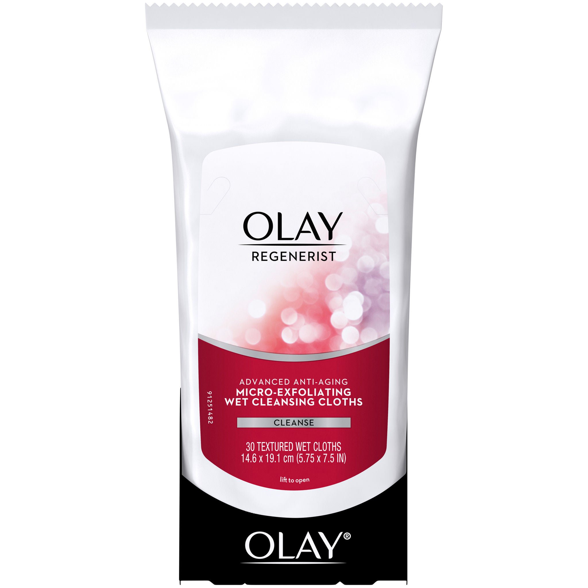Procter & Gamble WIPE, WET OLAY REGEN MICRO EXFOLIENT (30/PK)
