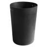 Witt Industries, 36 gal, Black, Receptacle Rigid Liner