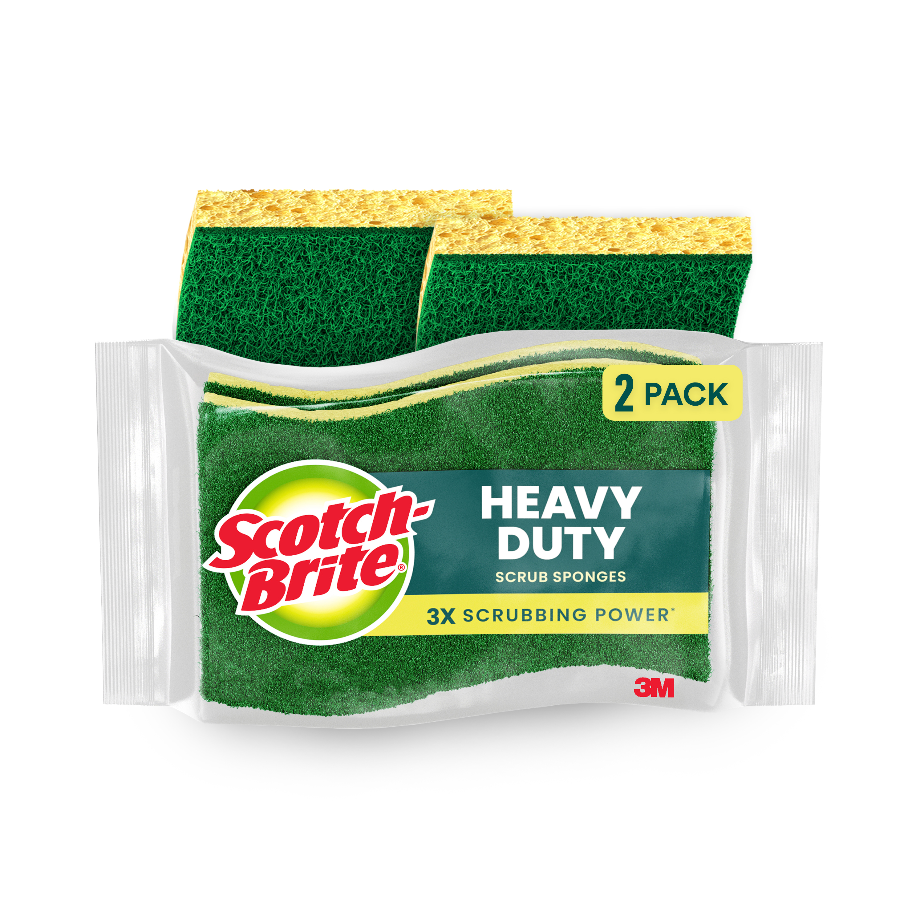SKU 7100333829 | Scotch-Brite® Heavy Duty Scrub Sponge 422-8