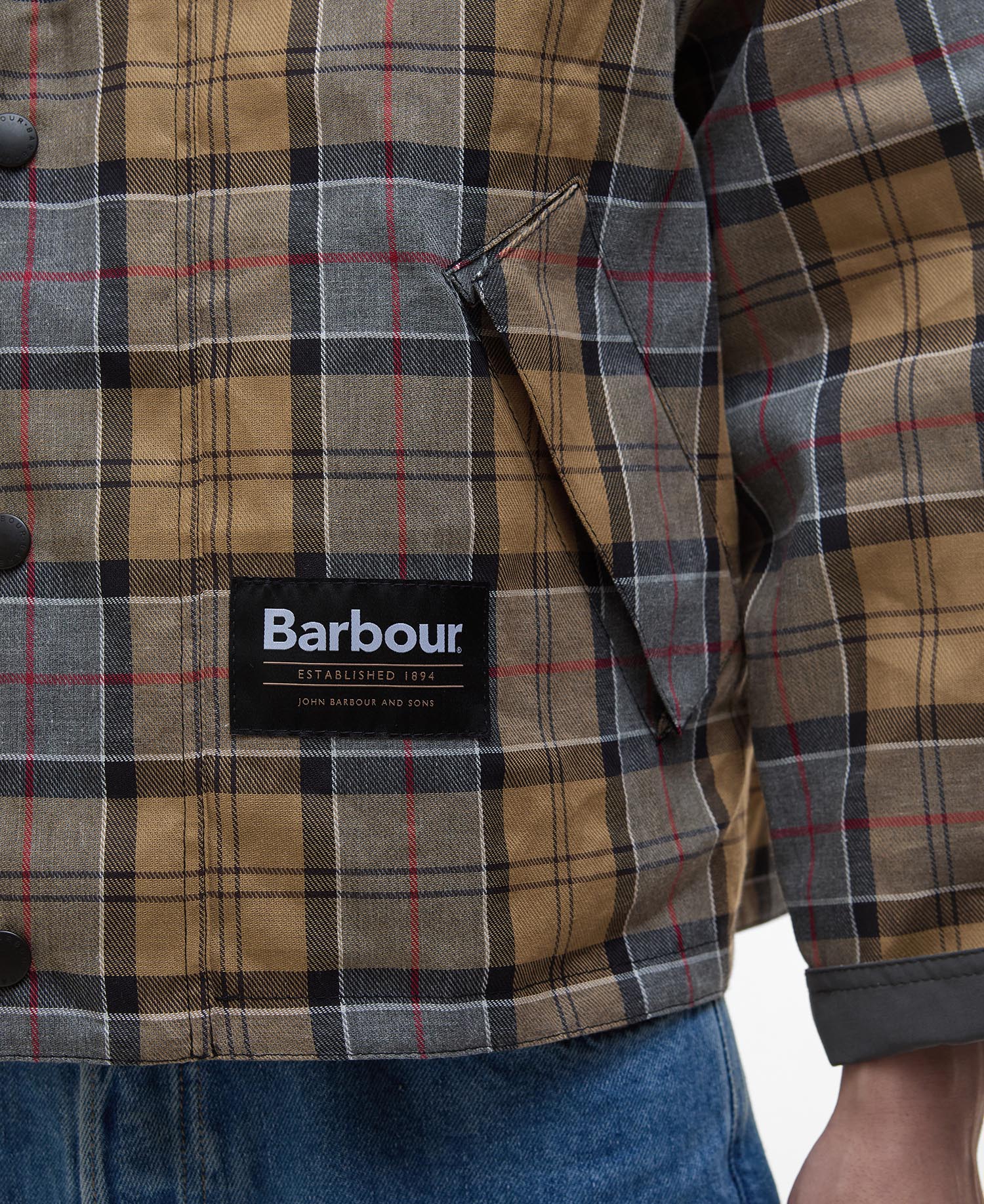 Oversized Reversible Transporter Jacket image number 8