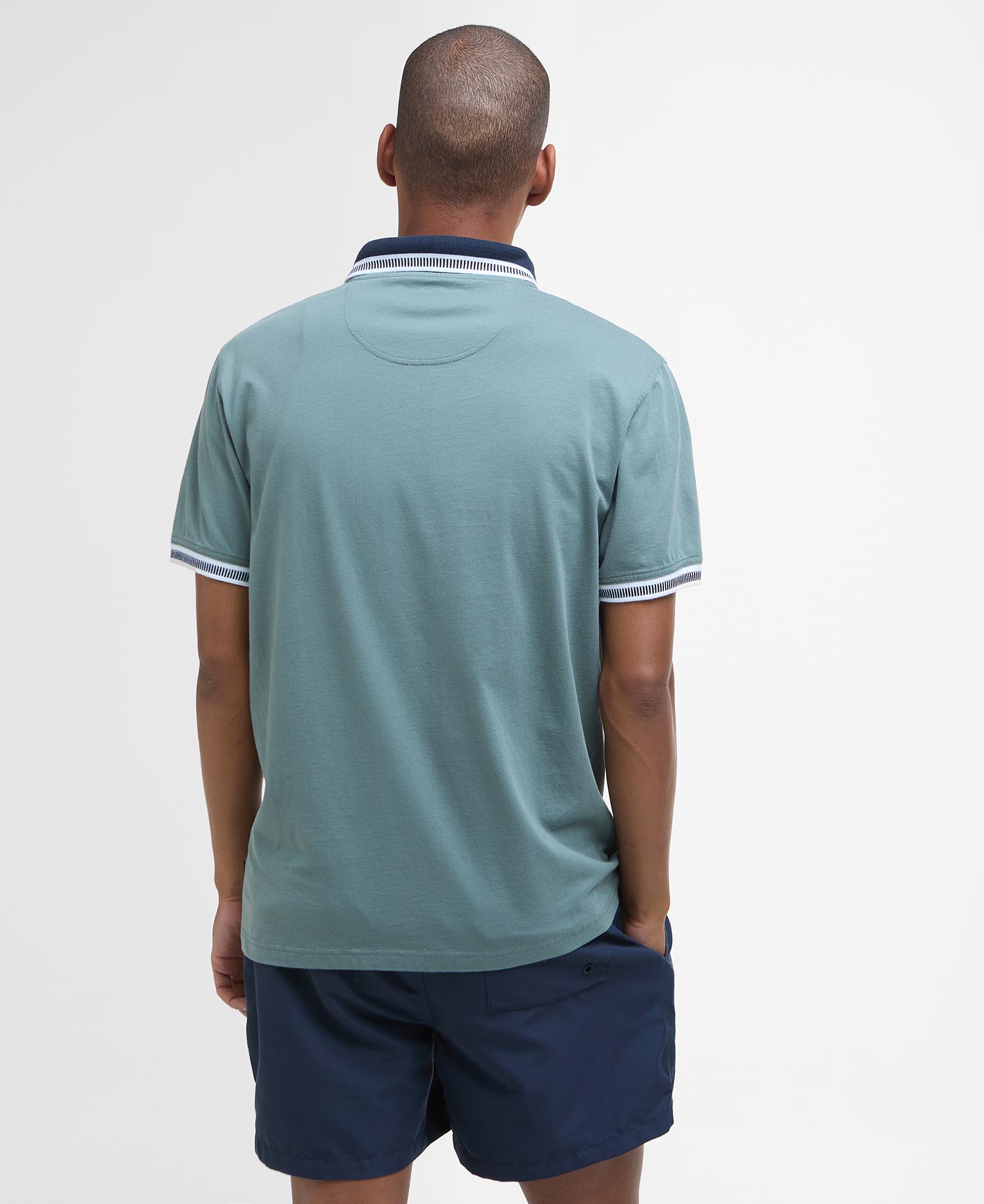 Thurne Tipped Tailored Polo Shirt image number 2