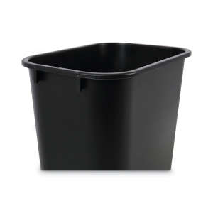 Boardwalk, Soft-Sided, 3.5 gal, Resin, Black, Rectangle, Receptacle