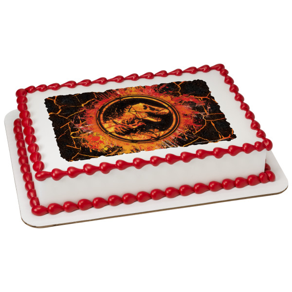 Jurassic World Fallen Kingdom Molten PhotoCake® Edible Image®