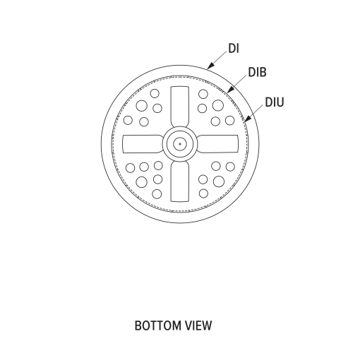 Engineering bottom view
