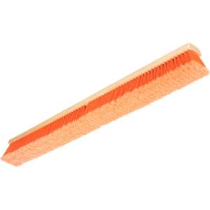 Carlisle, Flo-Pac, 36in, Flagged Sweep, Polypropylene Bristles, Orange