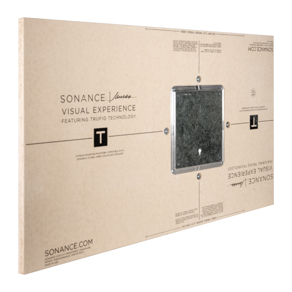 TRUFIG PLATFORM FOR VX-VXQ-PPX 4" SQUARE 5/8" GYPSUM BOARD