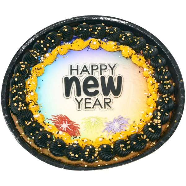 Happy New Year Metallic Layon