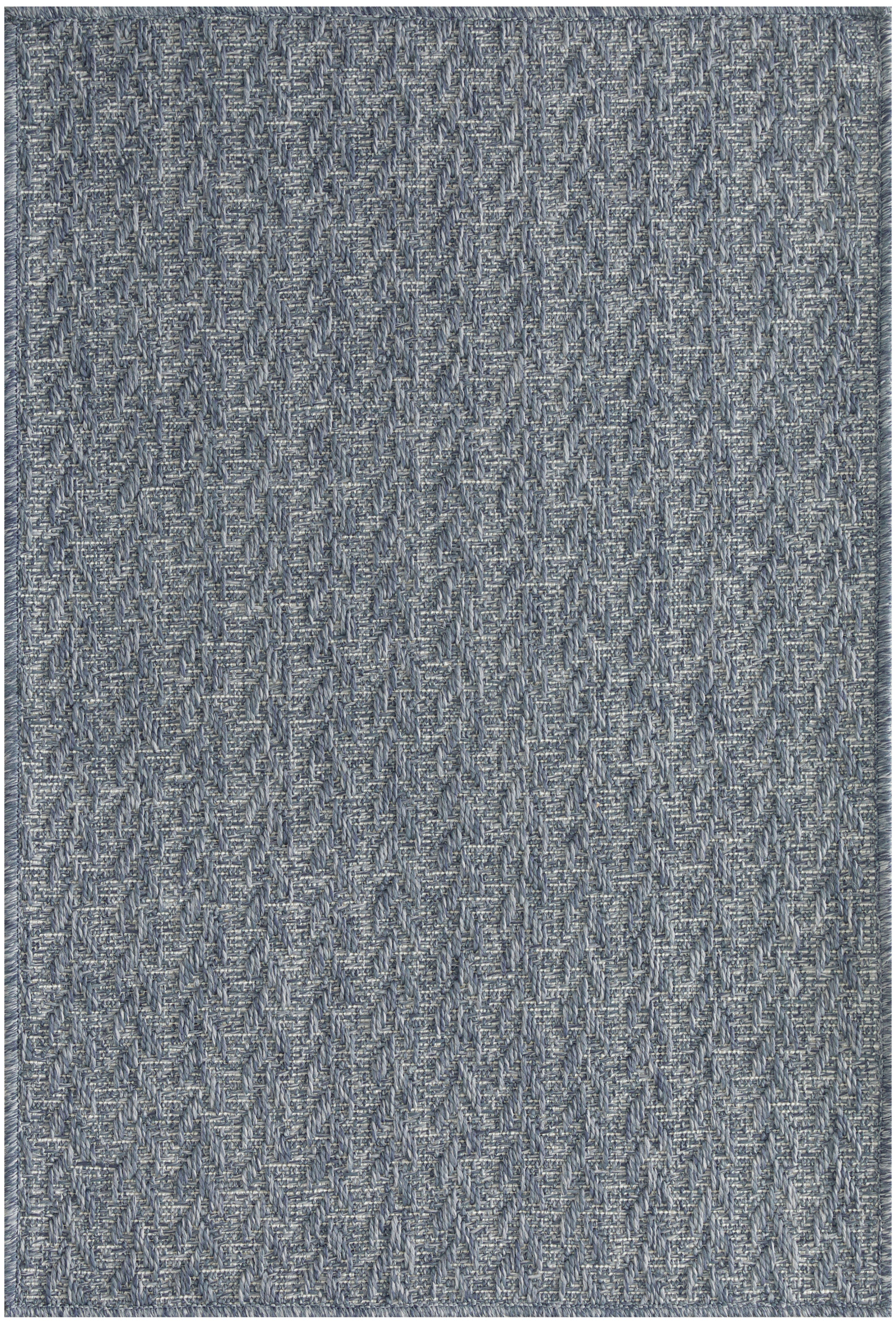 Nourison Tulum 2' x 3' Denim Outdoor Rug