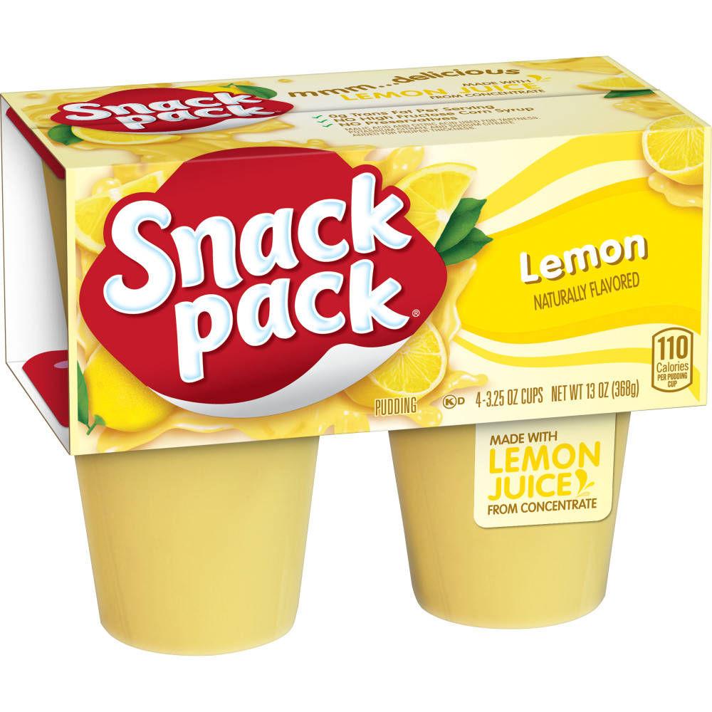 SNACK PACK Pudding Lemon Conagra Foodservice