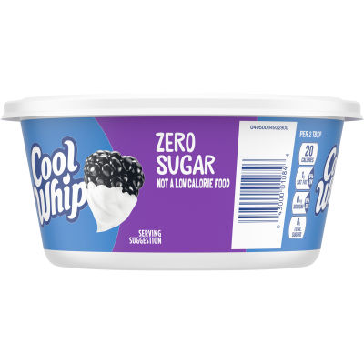 Cool Whip Zero Sugar Whipped Topping, 8 oz Tub