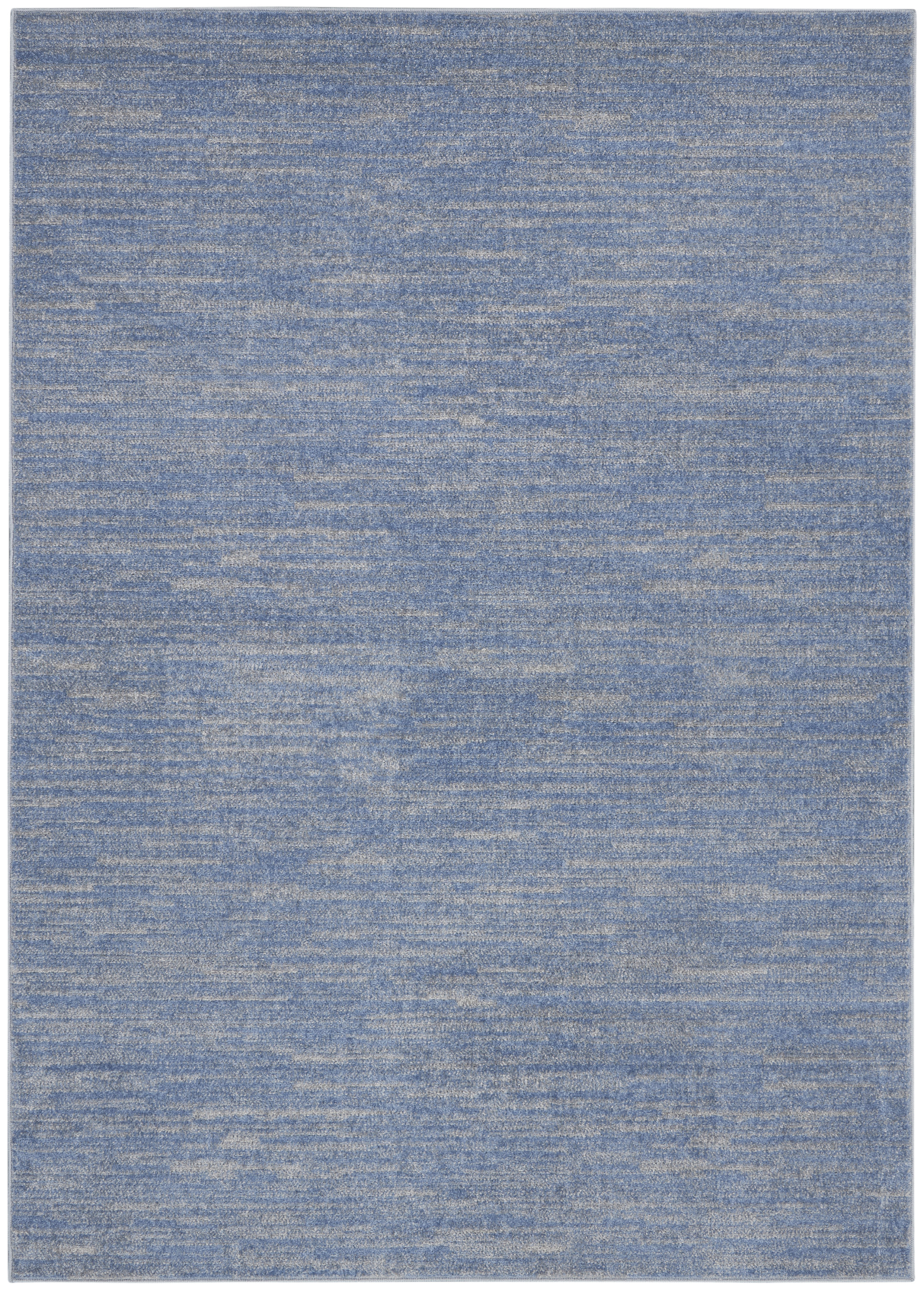 Nourison Nourison Essentials 6' x 9' Blue Grey Outdoor Rug