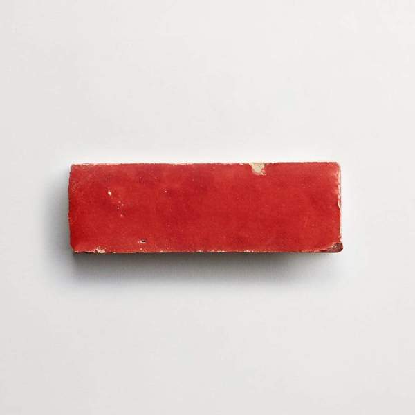 clé zellige | baguette | gloss | palace red | sample 