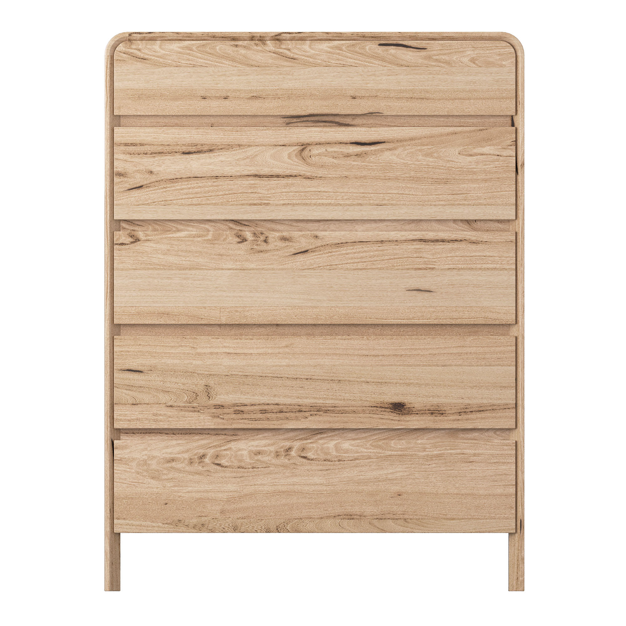 Product image of the  Lena Tallboy (5 Drawer), Natural from Forty Winks