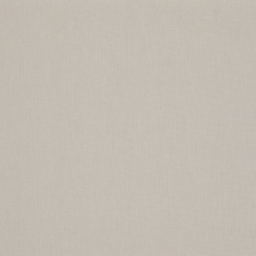 Beige linen-textured wallpaper fills the frame, its fine woven pattern visible; lying flat and evenly lit, serving as a neutral, minimal backdrop with no other features.