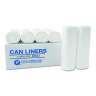 Inteplast,  HDPE Interleaved Liner, 35 gal Capacity, 29 in Wide, 47 in High, 13 Microns Thick, Natural
