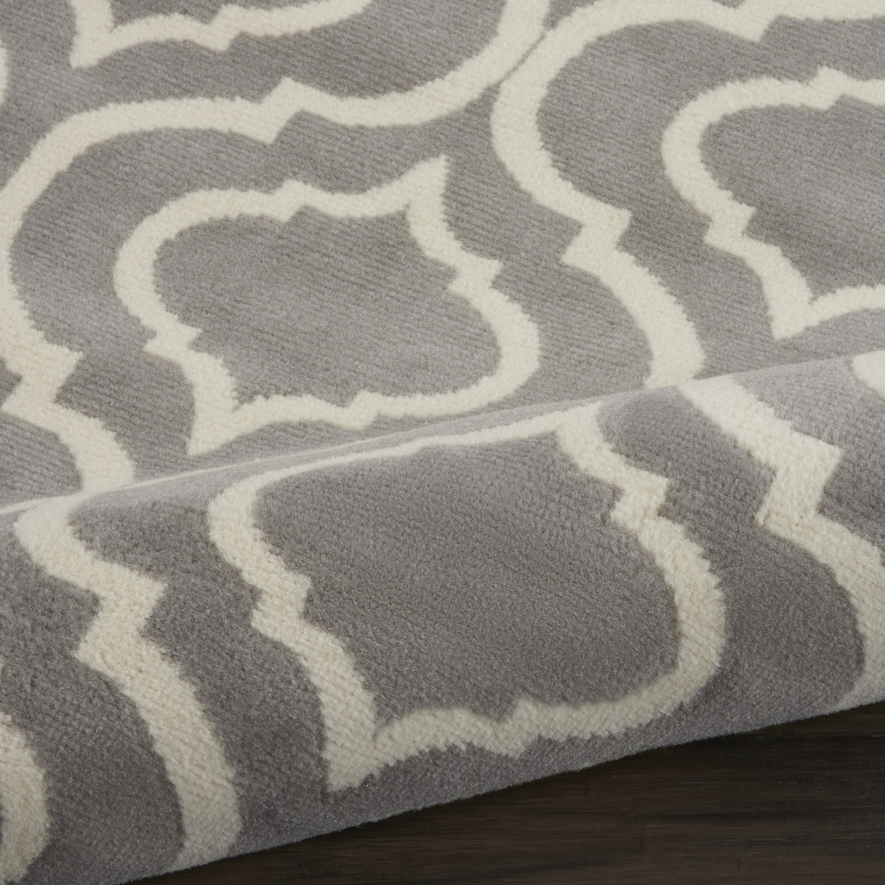 Nourison Jubilant 7' x 10' Grey Contemporary Indoor Rug