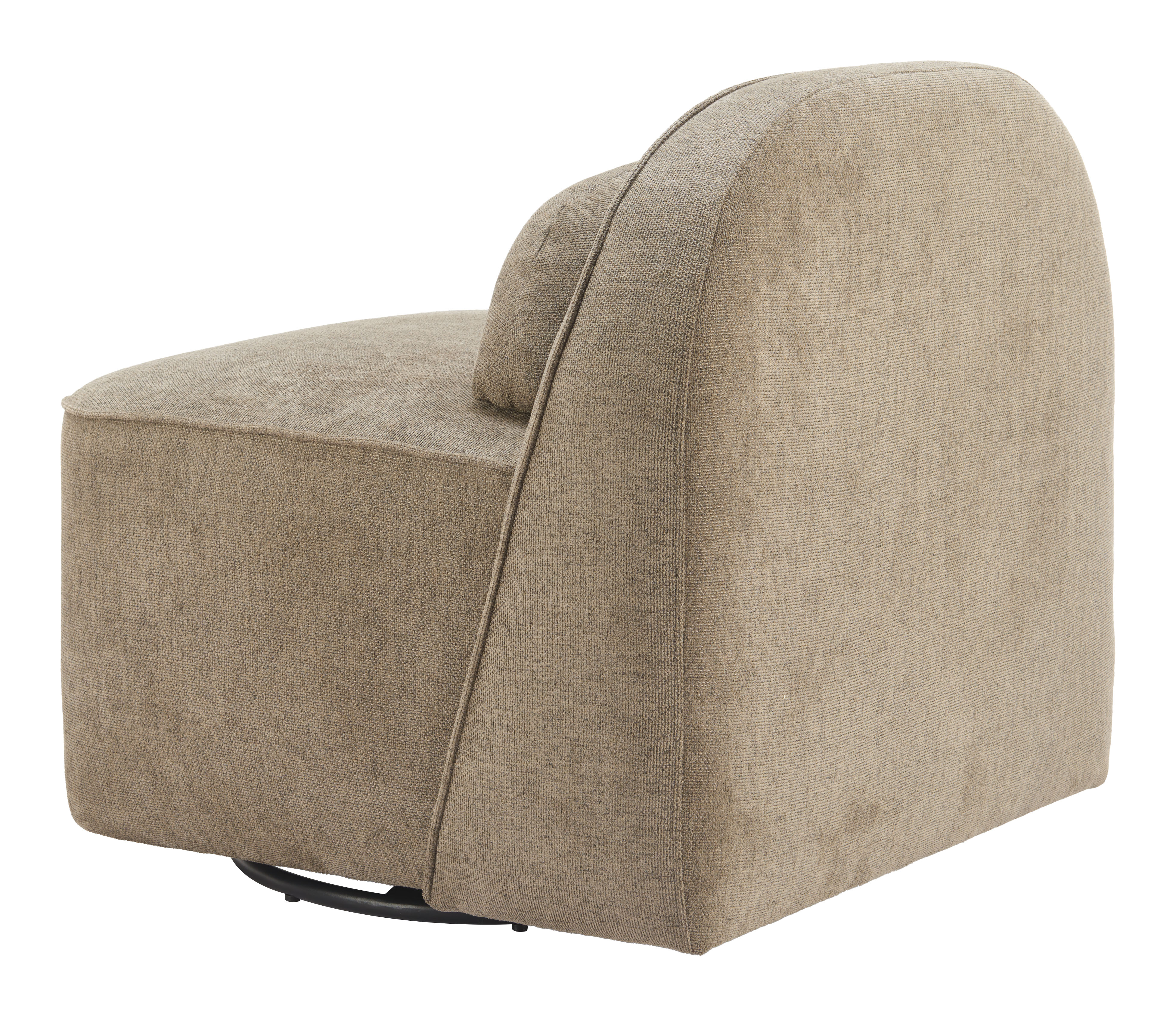 Kakao Swivel Chair Olive Brown product image
