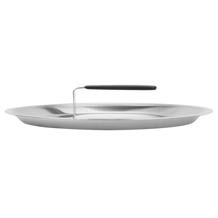 8-inch Tribute® stainless steel frying pan cover with dipped handle