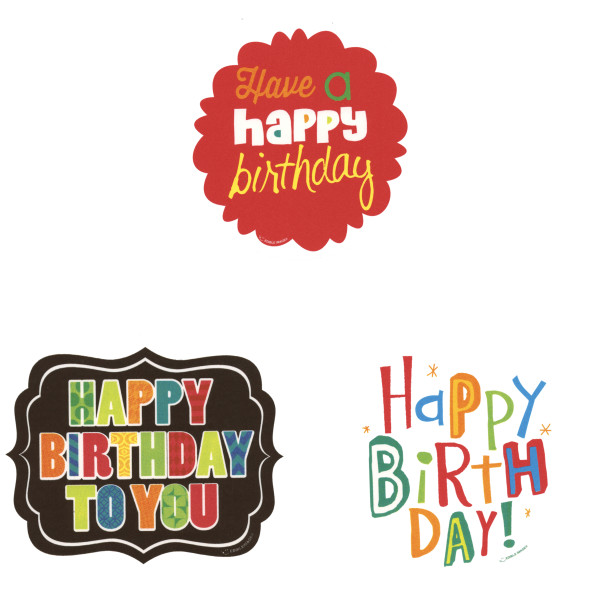 Eclectic Birthday Variety Edible Image®
