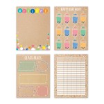 Creative Teaching Press&reg; Krafty Pop Classroom Essentials 4-Chart Pack Chart CTP10898