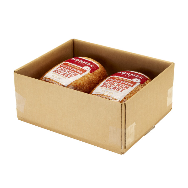 HORMEL(r) Deli Chicken Breast, Oil Browned, 2 pc . C1RM - Front Right Open Case (Hi Res)