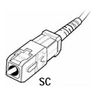 Quiktron® Value Series™ Fiber Jumper Cable SC to SC, Singlemode, 2M