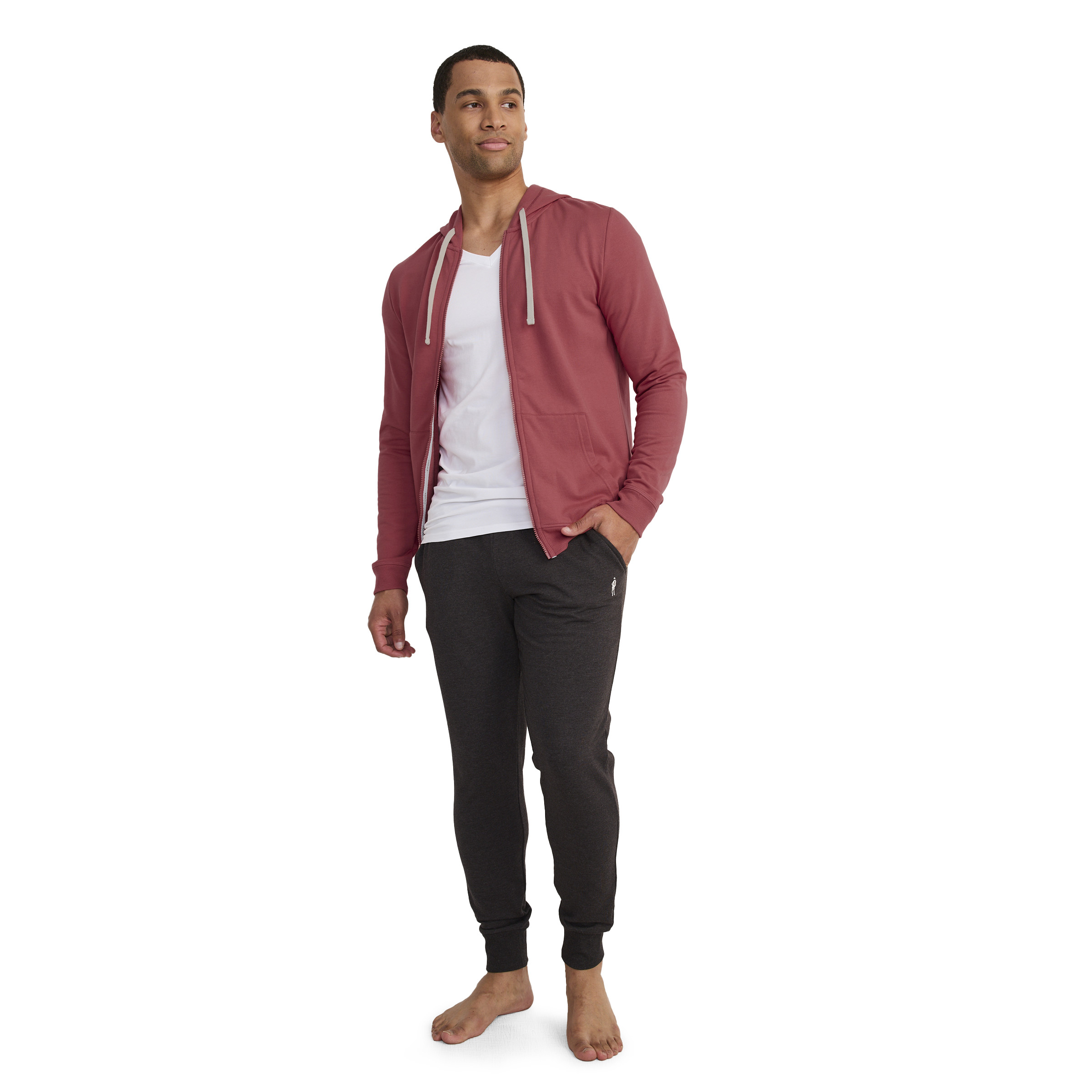 Jockey Men's Cotton Blend Fleece Full Zip Hoodie - Picture 10 of 32