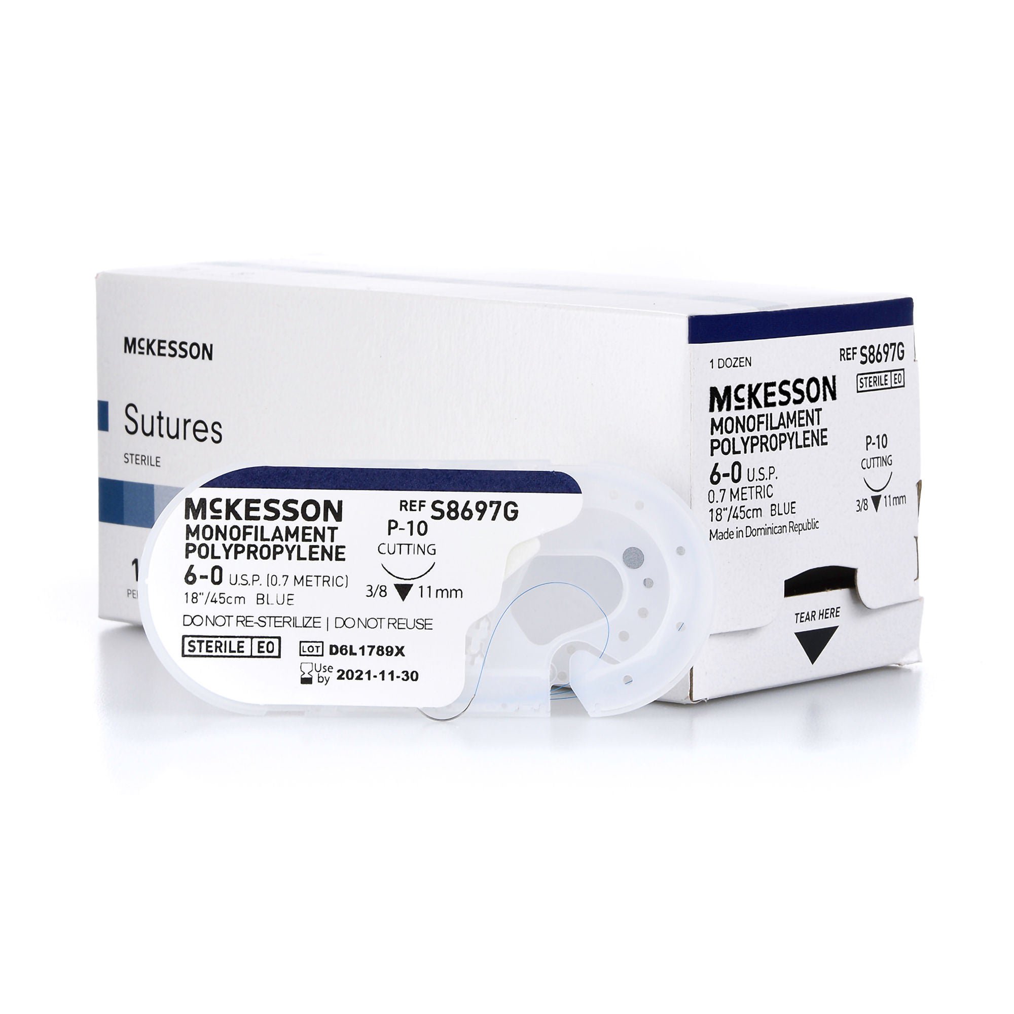 McKesson Suture with P-10 Needle