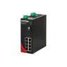 N-Tron® Series Gigabit Managed Industrial Ethernet Switch Metal 10 to 49V dc RJ-45 8-Port DIN-Rail Mount