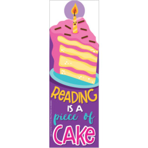 Cake Scented Bookmarks, Pack of 24