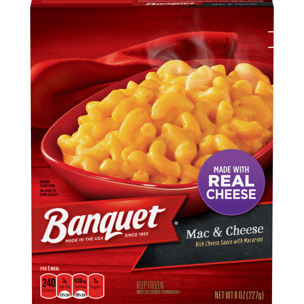 BANQUET Basic Mac And Cheese Meal Conagra Foodservice