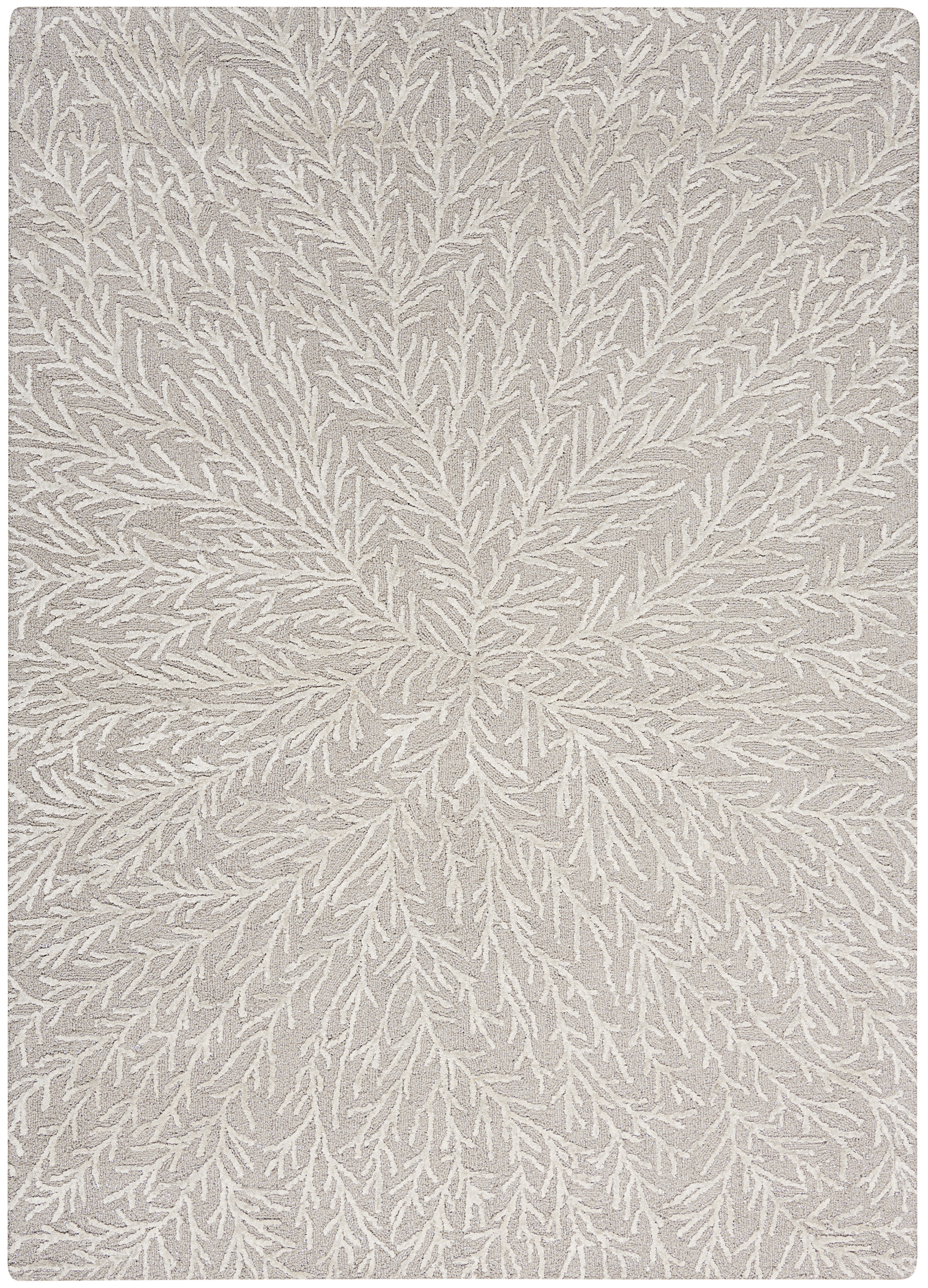 Michael Amini Ma30 Star 5'3" x 7'3" Taupe Modern Indoor Rug