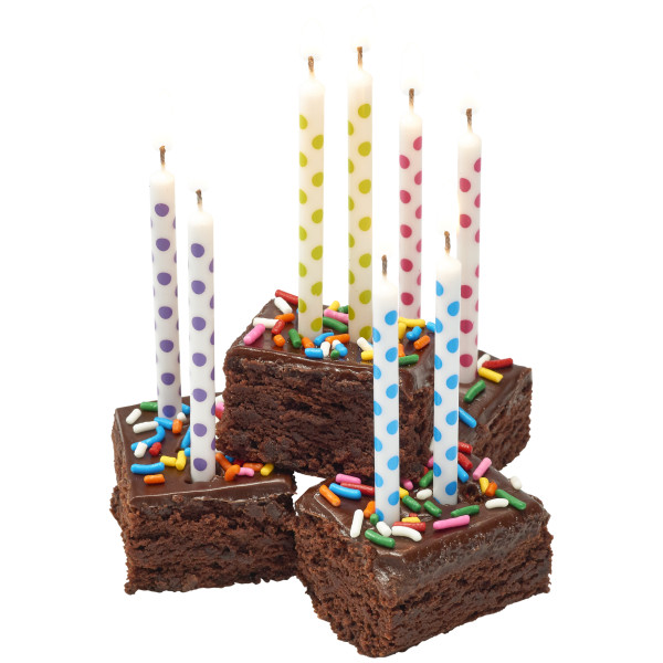 White Polka Dots Assortment Specialty Candles