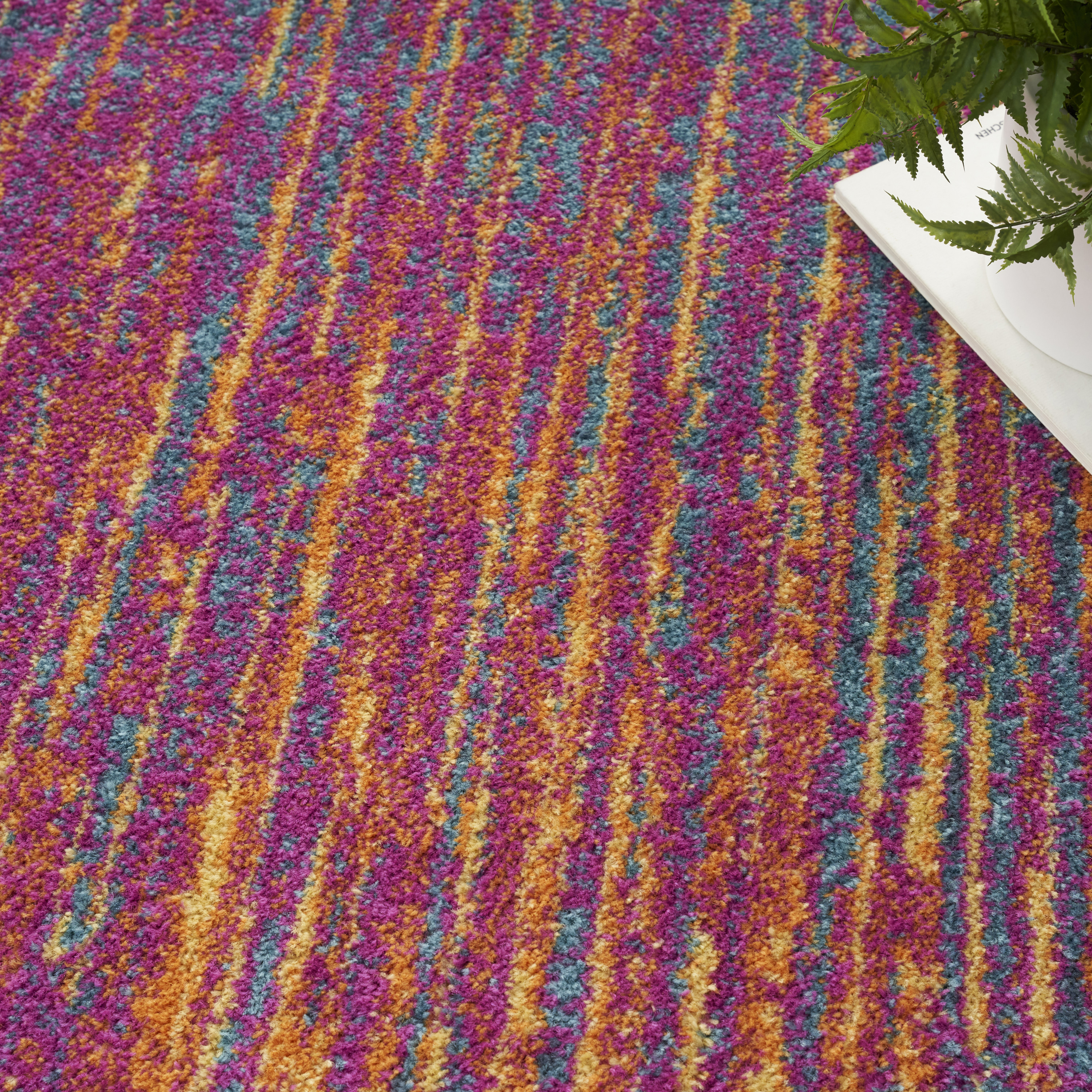 Nourison Passion 9' x 12' Multicolor Modern Indoor Rug
