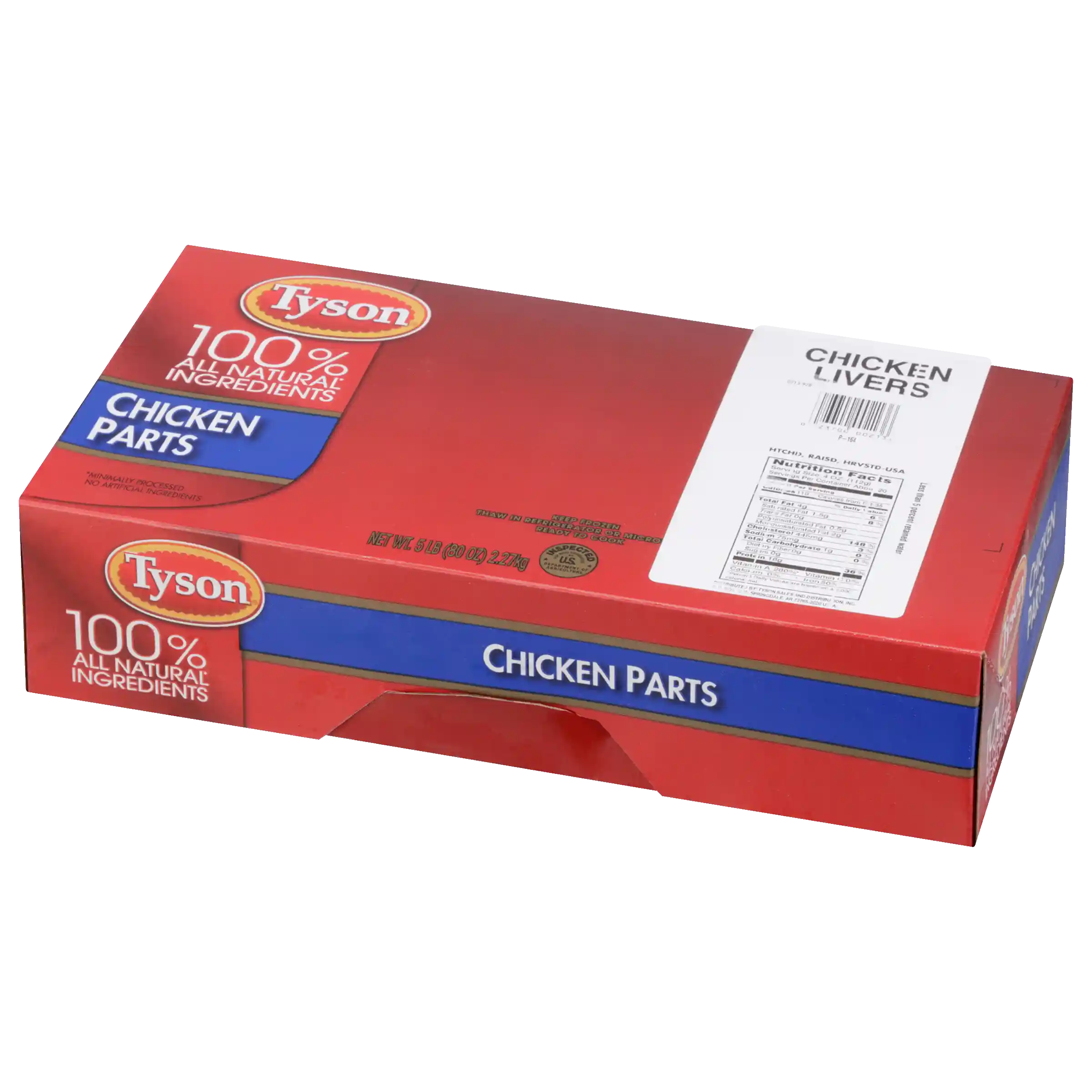 Tyson® Uncooked Unbreaded Chicken Livers_image_3
