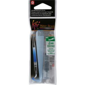 Koi Water Brush, 9mL Tank, Flat, Medium
