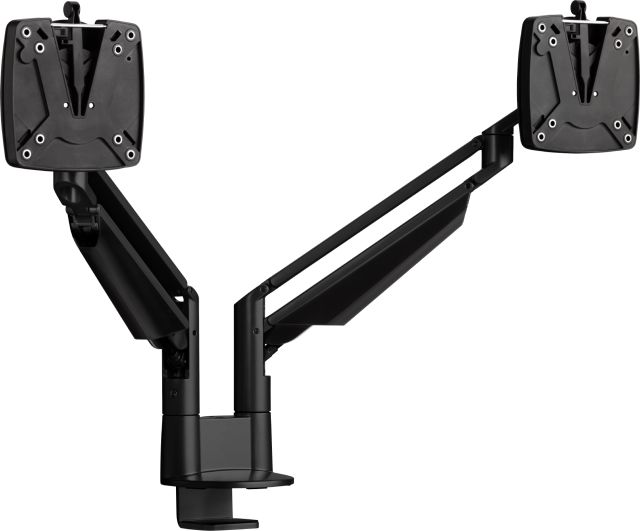 Novus CLU Duo is designed for easy alignment of two monitors for comfortable side-by-side viewing.